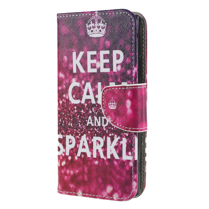 Pattern Printing Wallet Leather Stand Case for Sony Xperia XA2