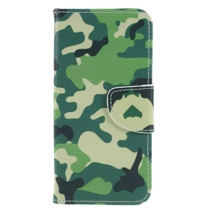 Pattern Printing Wallet Leather Stand Case for Sony Xperia XA2