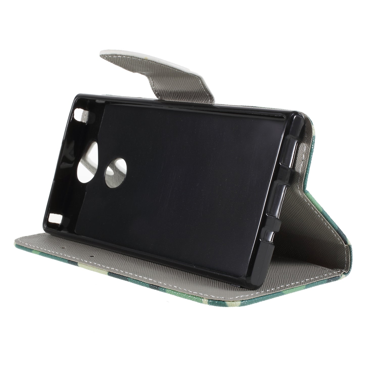 Pattern Printing Wallet Leather Stand Case for Sony Xperia XA2
