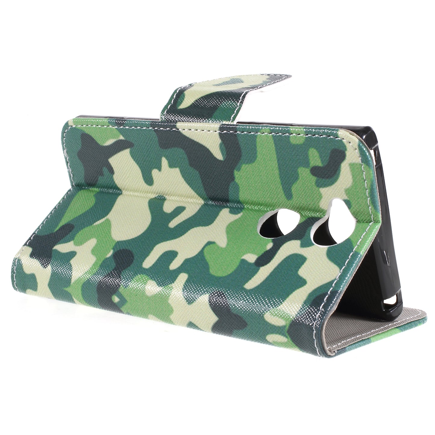 Pattern Printing Wallet Leather Stand Case for Sony Xperia XA2