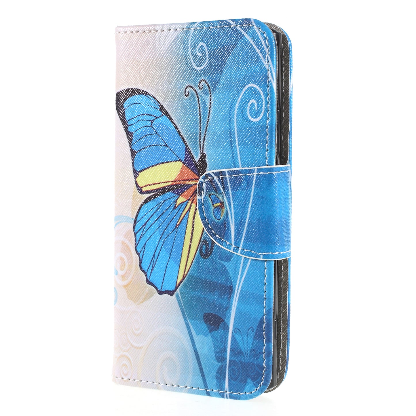 Pattern Printing Wallet Leather Stand Case for Sony Xperia XA2