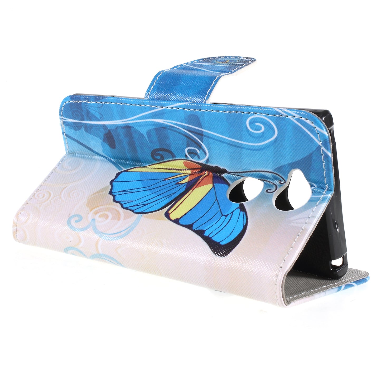 Pattern Printing Wallet Leather Stand Case for Sony Xperia XA2