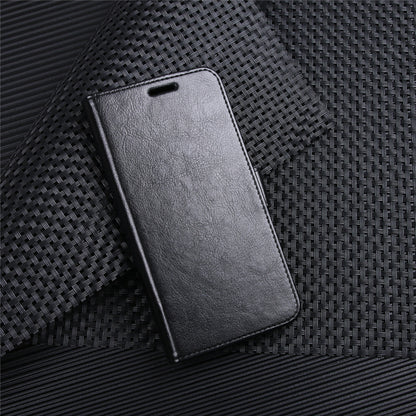 Crazy Horse Texture Wallet Leather Mobile Case for Sony Xperia XZ2 Compact