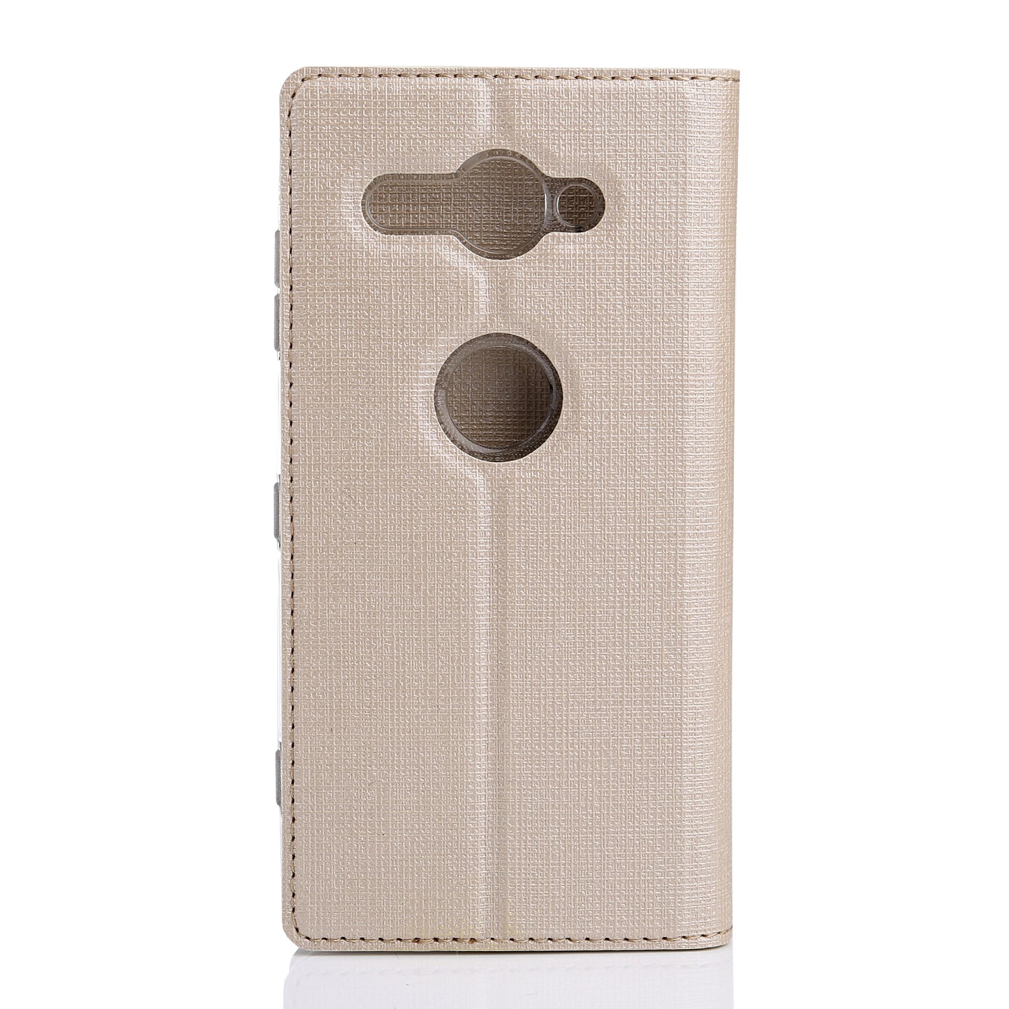 VILI DMX Cross Texture Card Holder Leather Stand Case for Sony Xperia XZ2 Compact