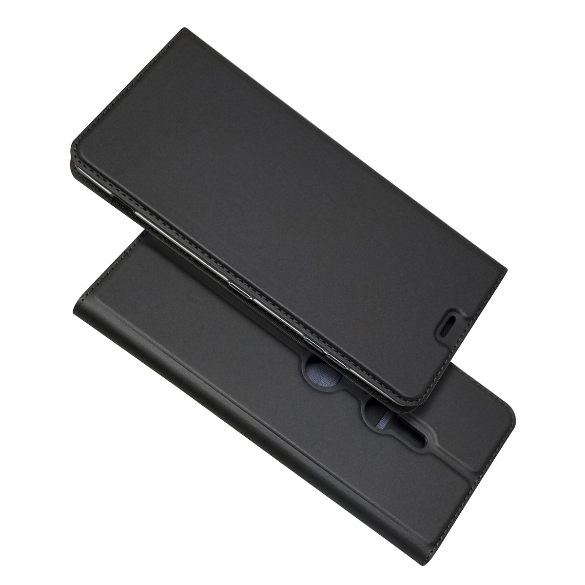 Auto-absorbed Stand Leather Case with Card Slot for Sony Xperia XZ3