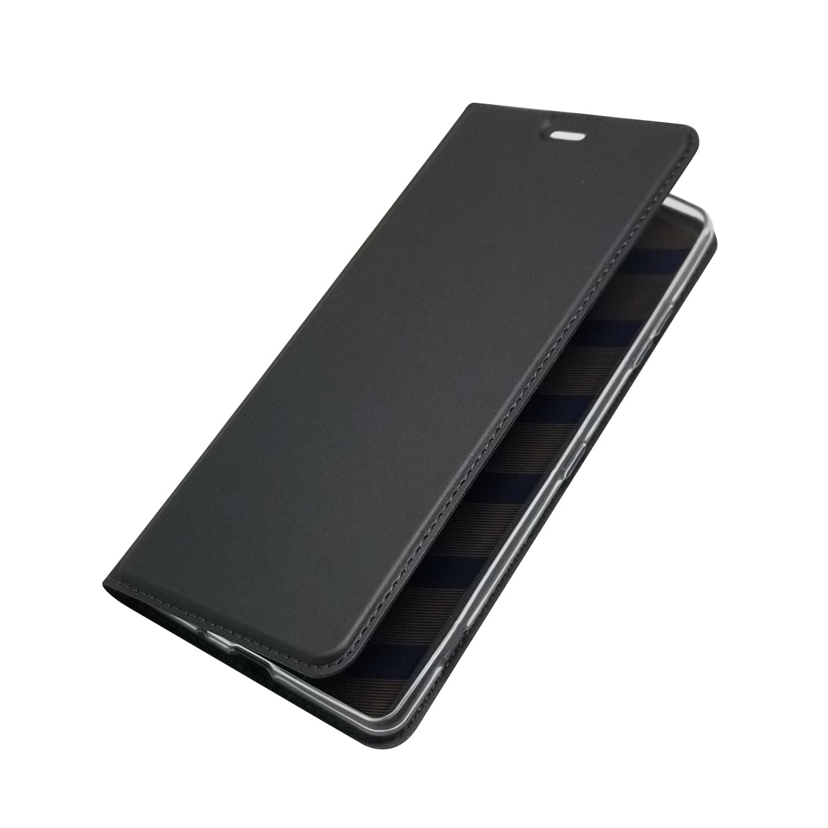 Auto-absorbed Stand Leather Case with Card Slot for Sony Xperia XZ3