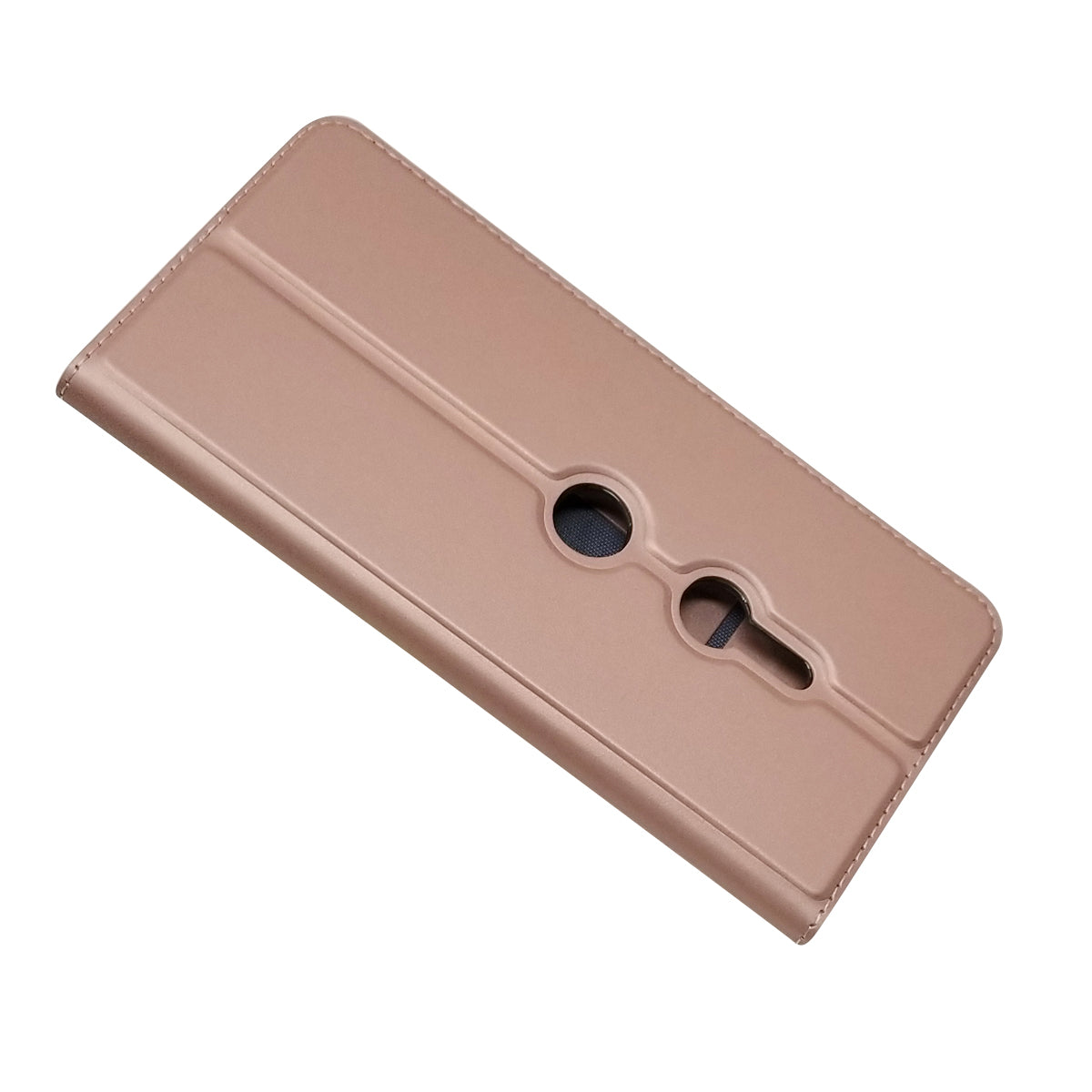 Auto-absorbed Stand Leather Case with Card Slot for Sony Xperia XZ3