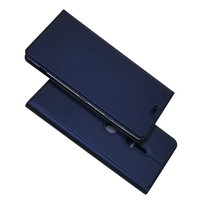 Auto-absorbed Stand Leather Case with Card Slot for Sony Xperia XZ3
