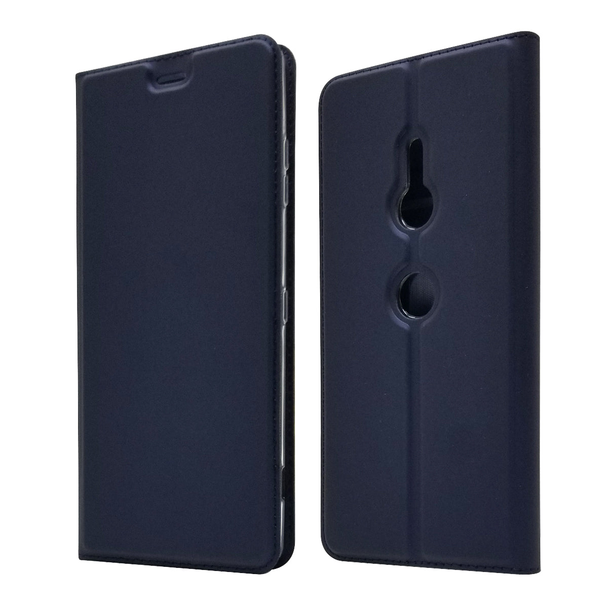 Auto-absorbed Stand Leather Case with Card Slot for Sony Xperia XZ3