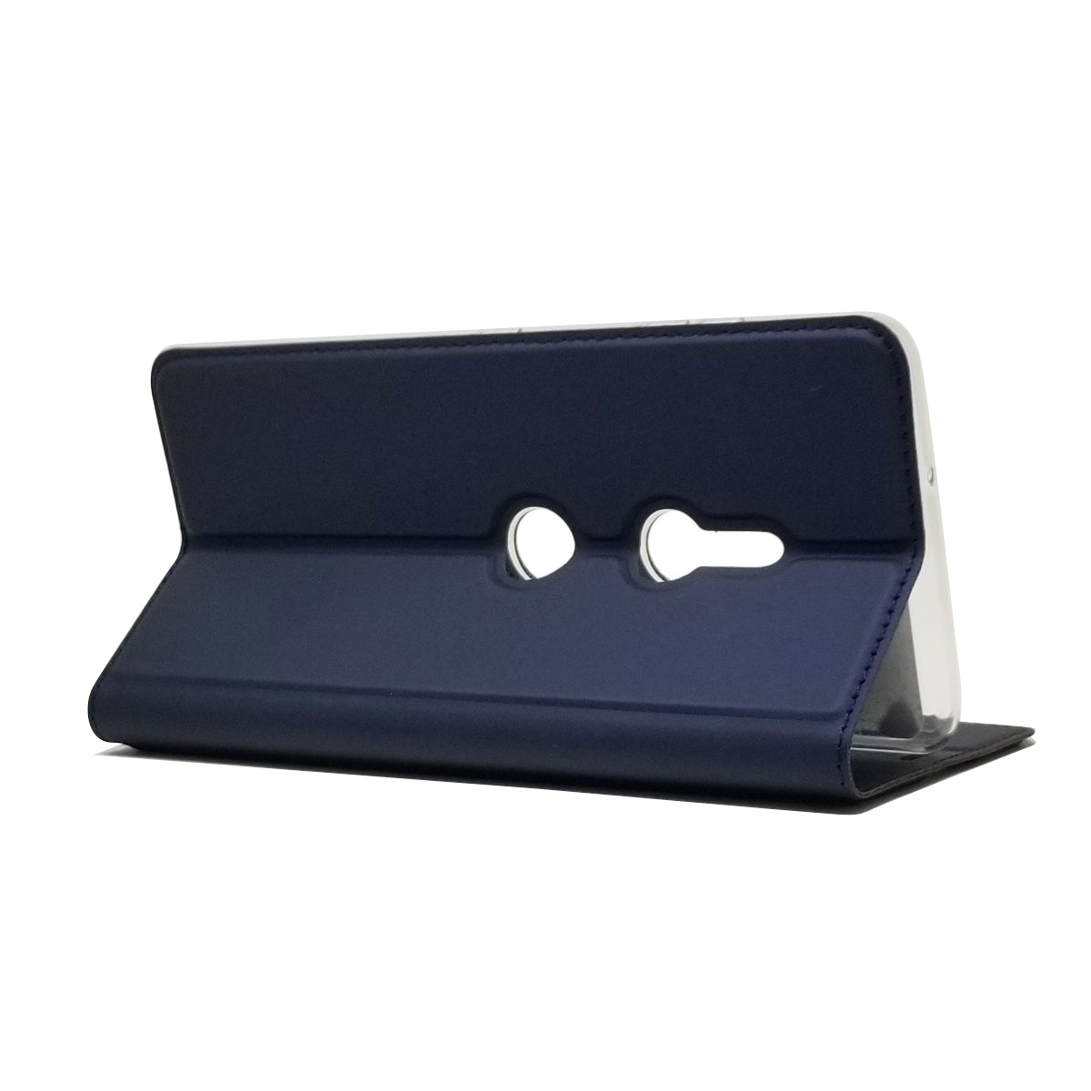 Auto-absorbed Stand Leather Case with Card Slot for Sony Xperia XZ3