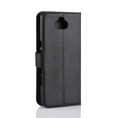 Litchi Skin PU Leather Magnetic Wallet Stand Case for Sony Xperia 10