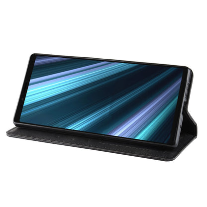Vintage Style Leather Wallet Case for Sony Xperia 1