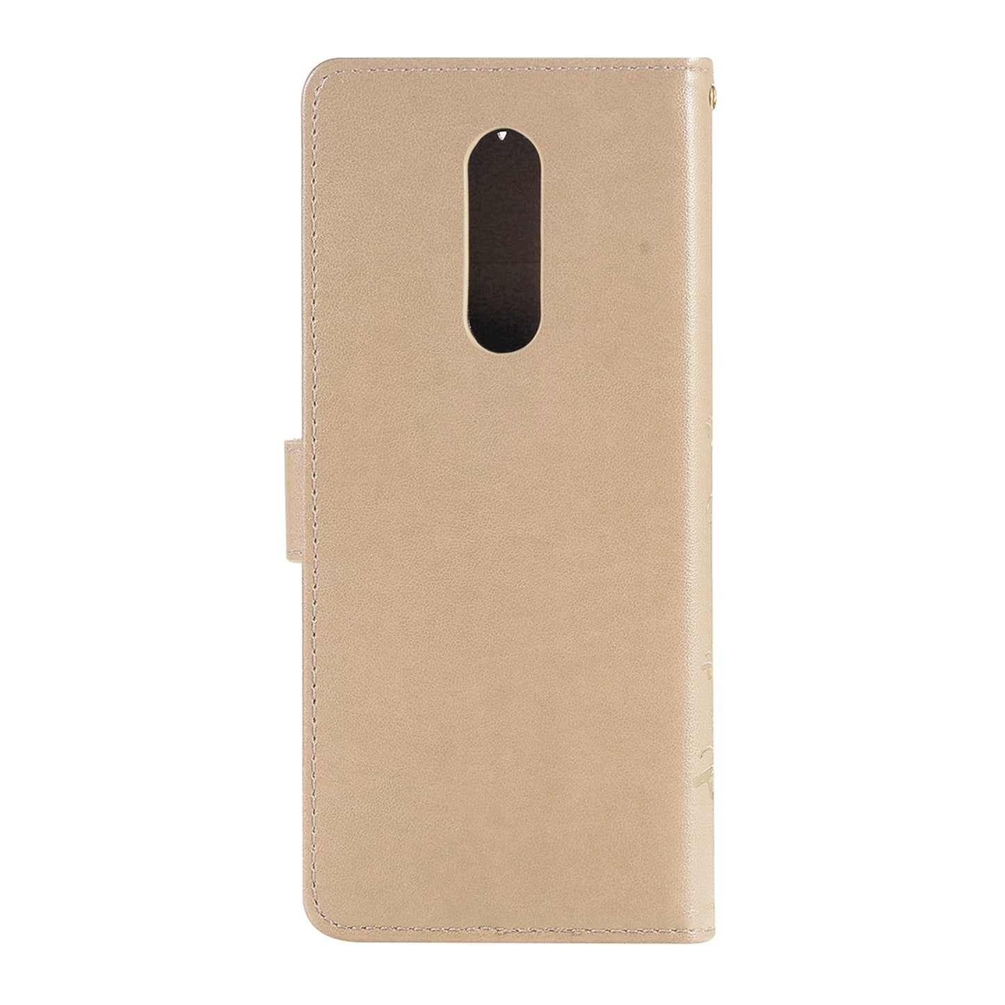 Imprint Butterfly Flower Leather Wallet Case for Sony Xperia 1