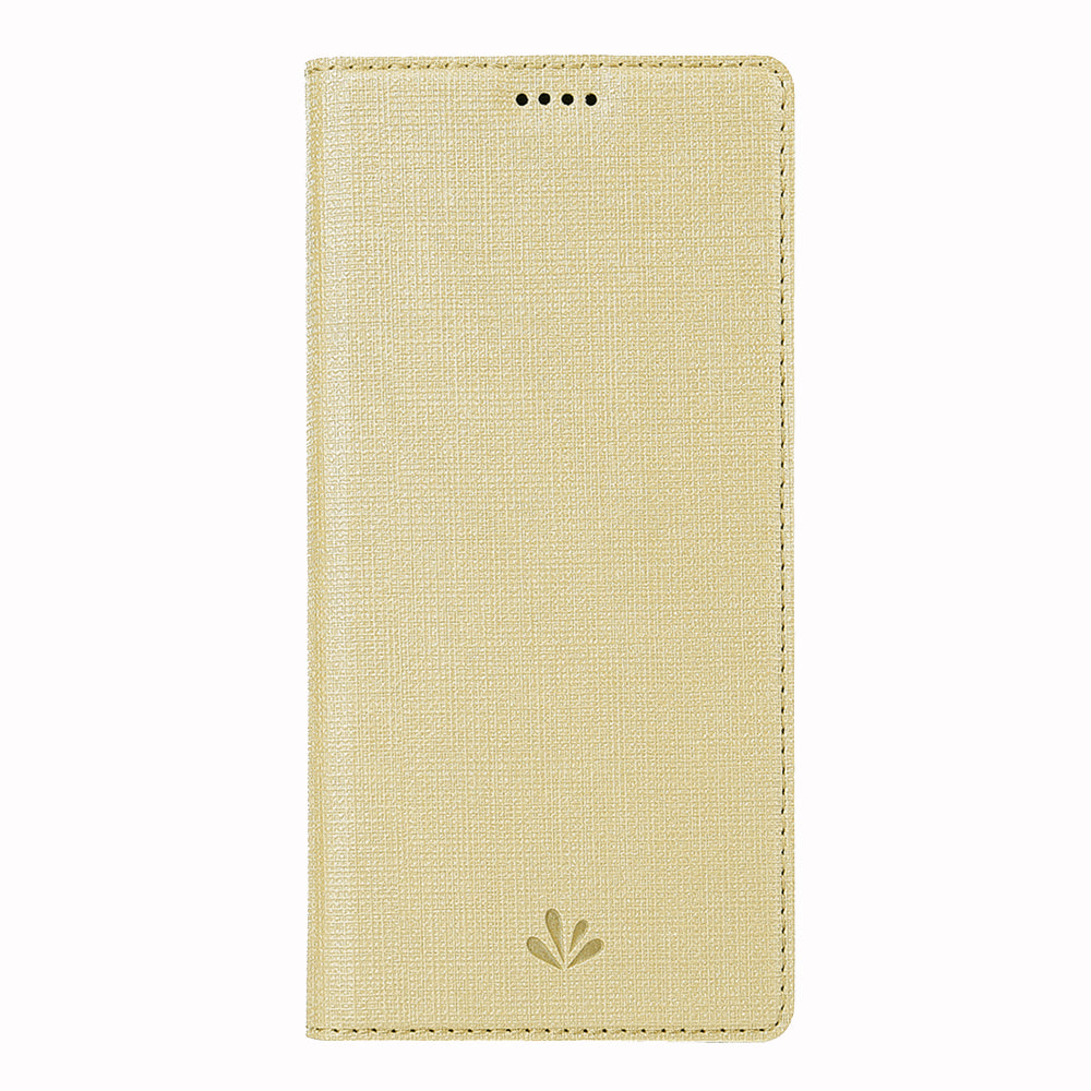 VILI DMX Cross Texture Card Holder Leather Stand Cover for Sony Xperia L3