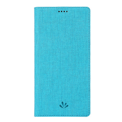 VILI DMX Cross Texture Card Holder Leather Stand Cover for Sony Xperia L3