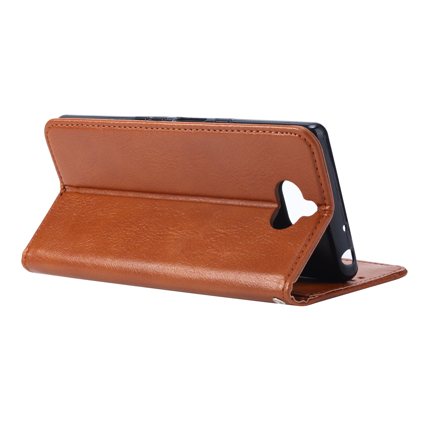 Auto-absorbed Wallet Stand Flip Leather Mobile Cover for Sony Xperia 10