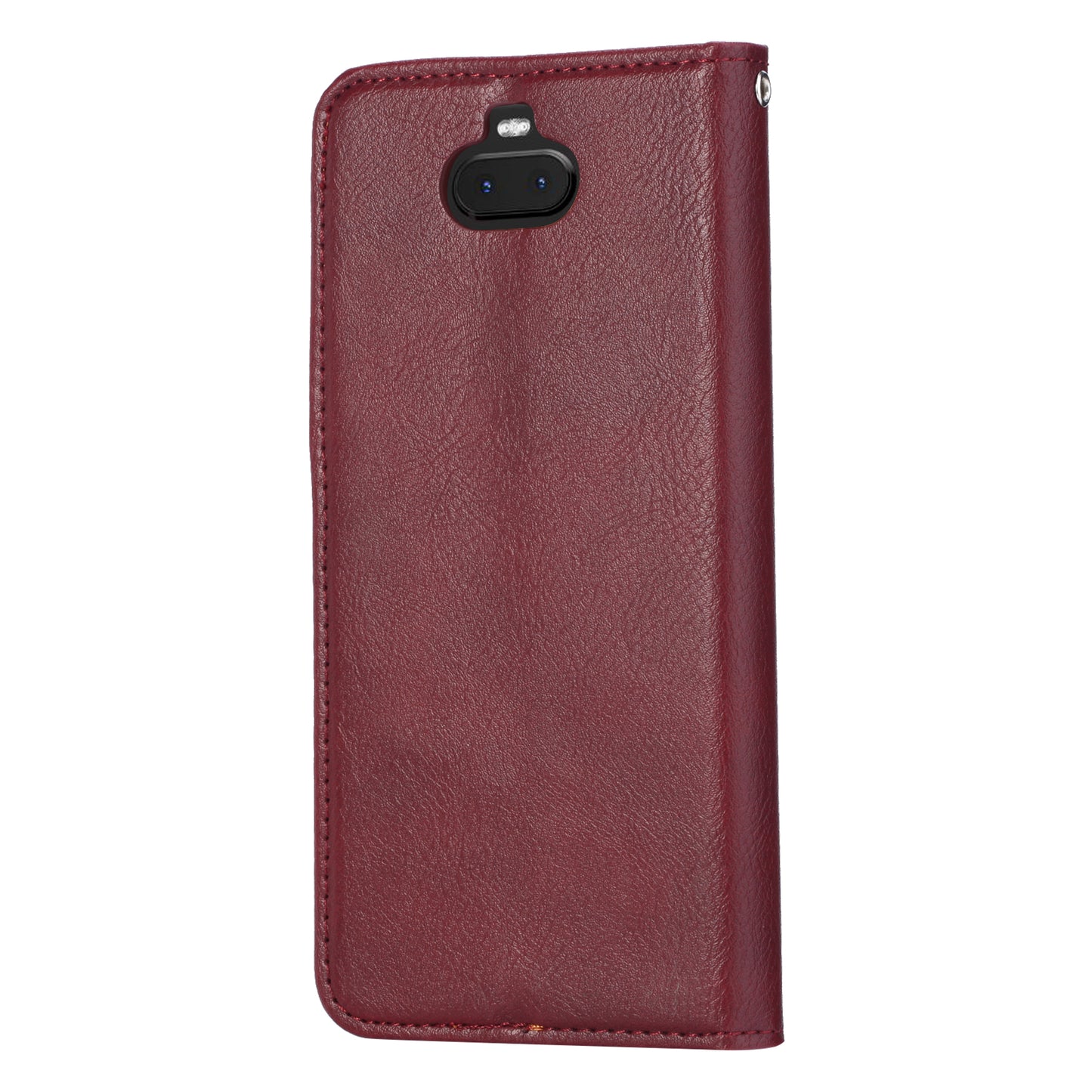 Auto-absorbed Wallet Stand Flip Leather Mobile Cover for Sony Xperia 10