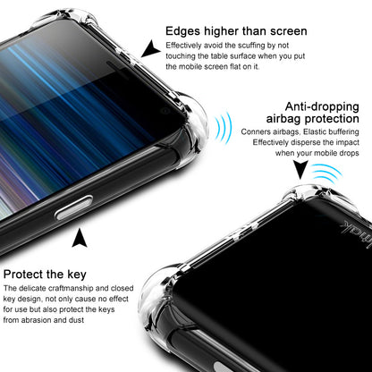 IMAK Shockproof TPU Shell + Explosion-proof Screen Protector for Sony Xperia 10