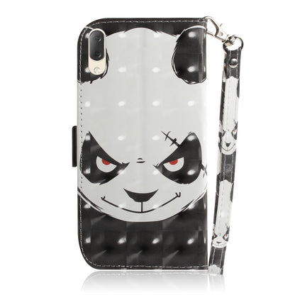 Pattern Printing / Light Spot Decor / Leather Wallet Case for Sony Xperia L3