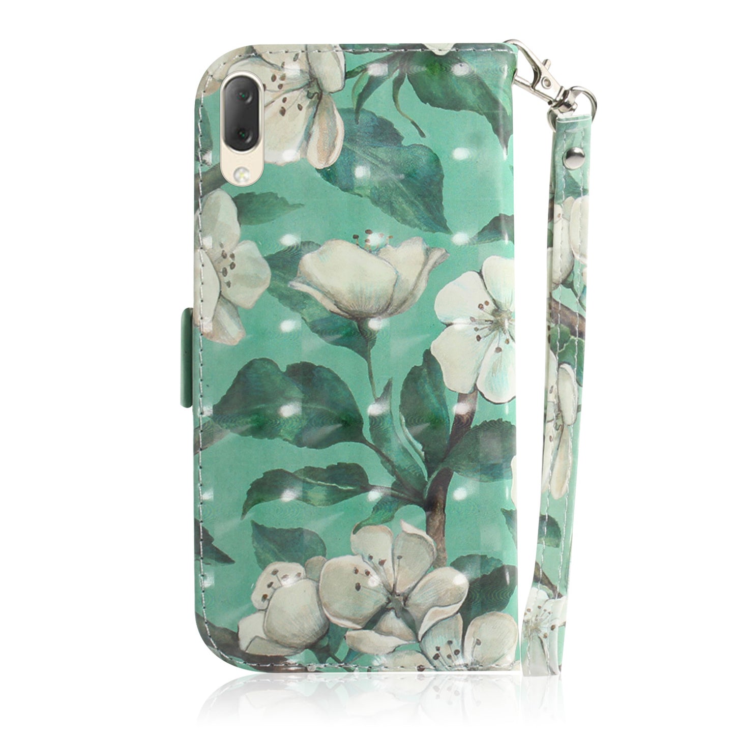 Pattern Printing / Light Spot Decor / Leather Wallet Case for Sony Xperia L3