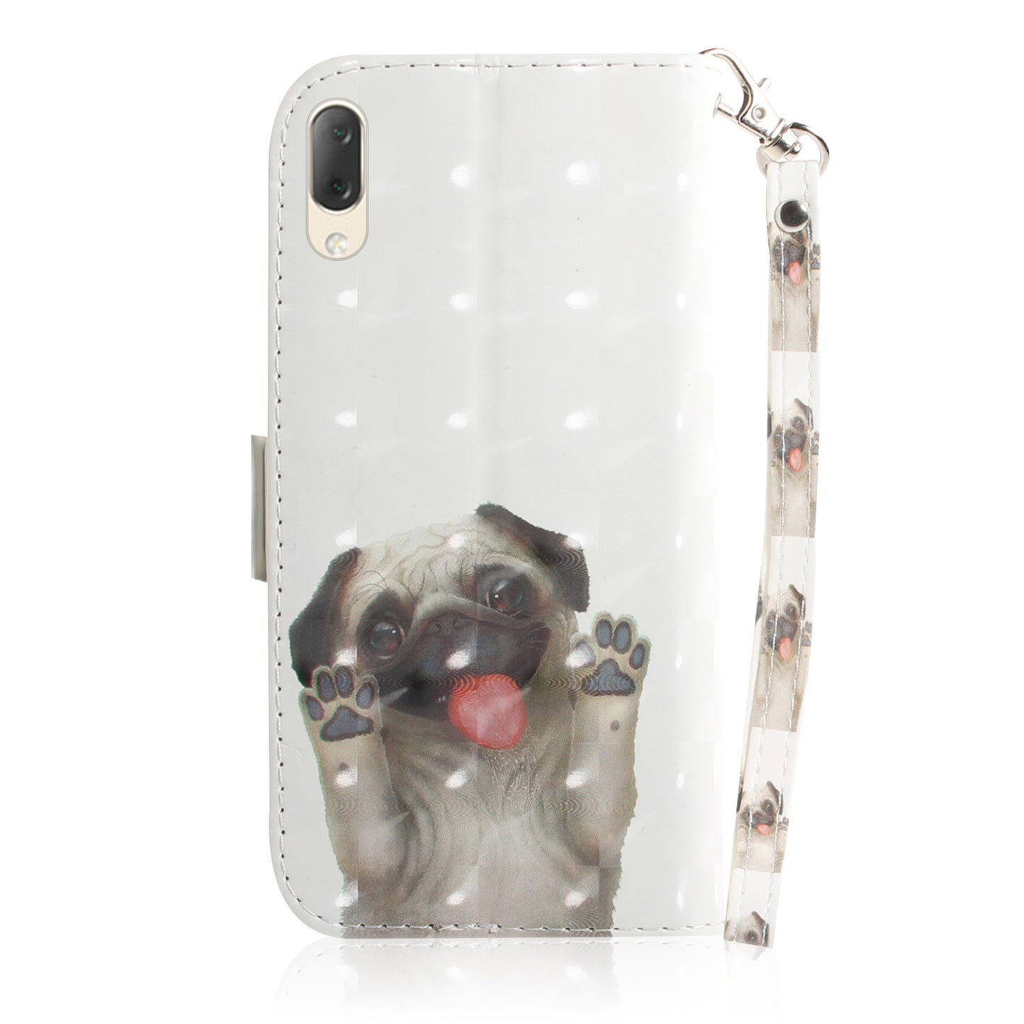 Pattern Printing / Light Spot Decor / Leather Wallet Case for Sony Xperia L3