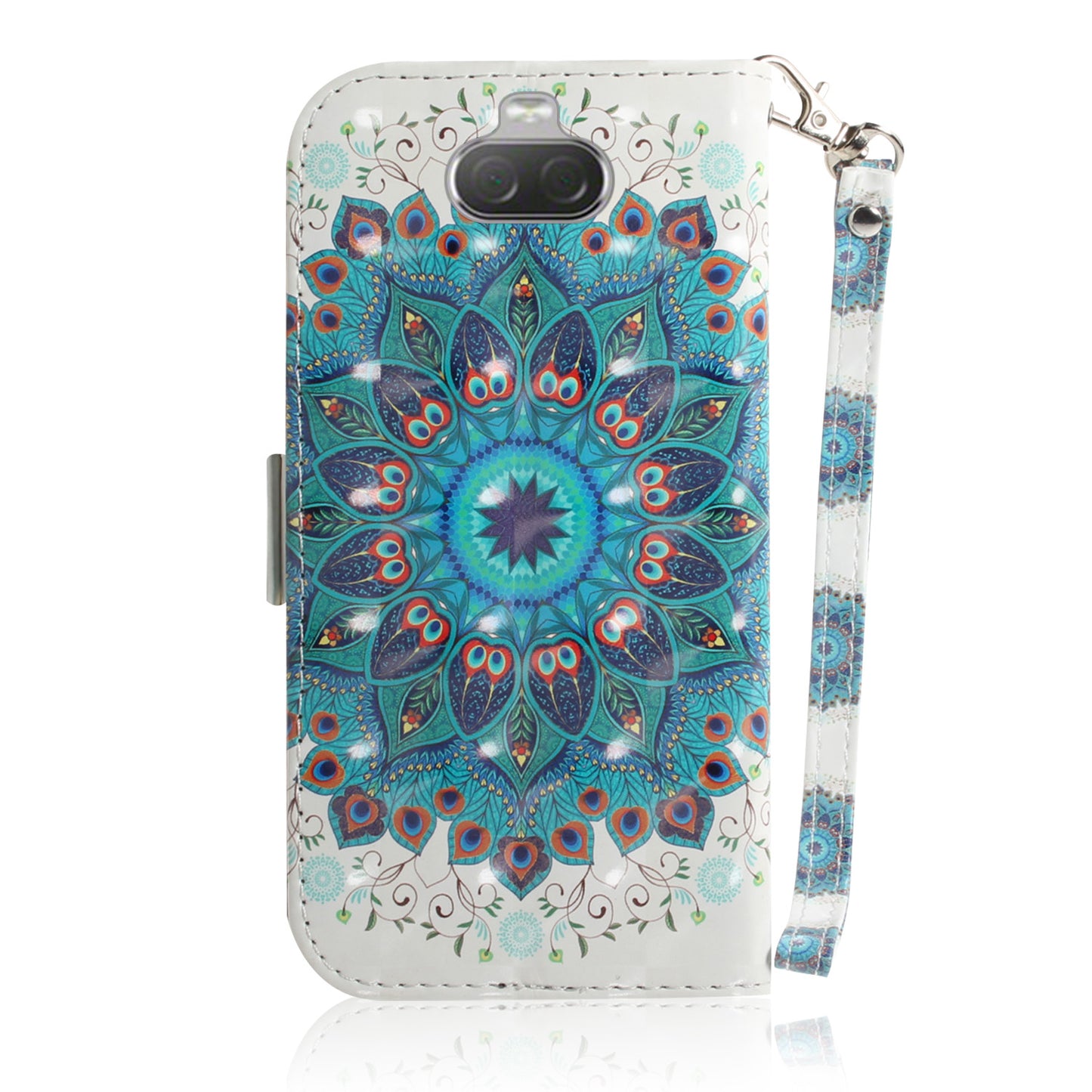 Pattern Printing PU Leather Wallet Cover with Stand for Sony Xperia 10