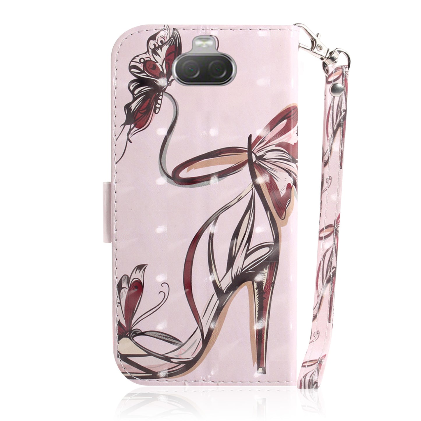 Pattern Printing PU Leather Wallet Cover with Stand for Sony Xperia 10