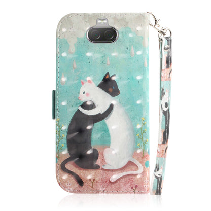 Pattern Printing PU Leather Wallet Cover with Stand for Sony Xperia 10