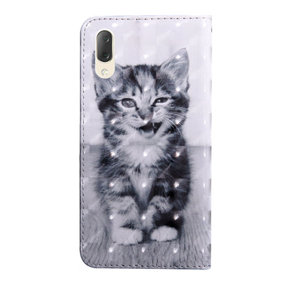 Light Spot Decor Patterned Wallet Leather Stand Case for Sony Xperia L3