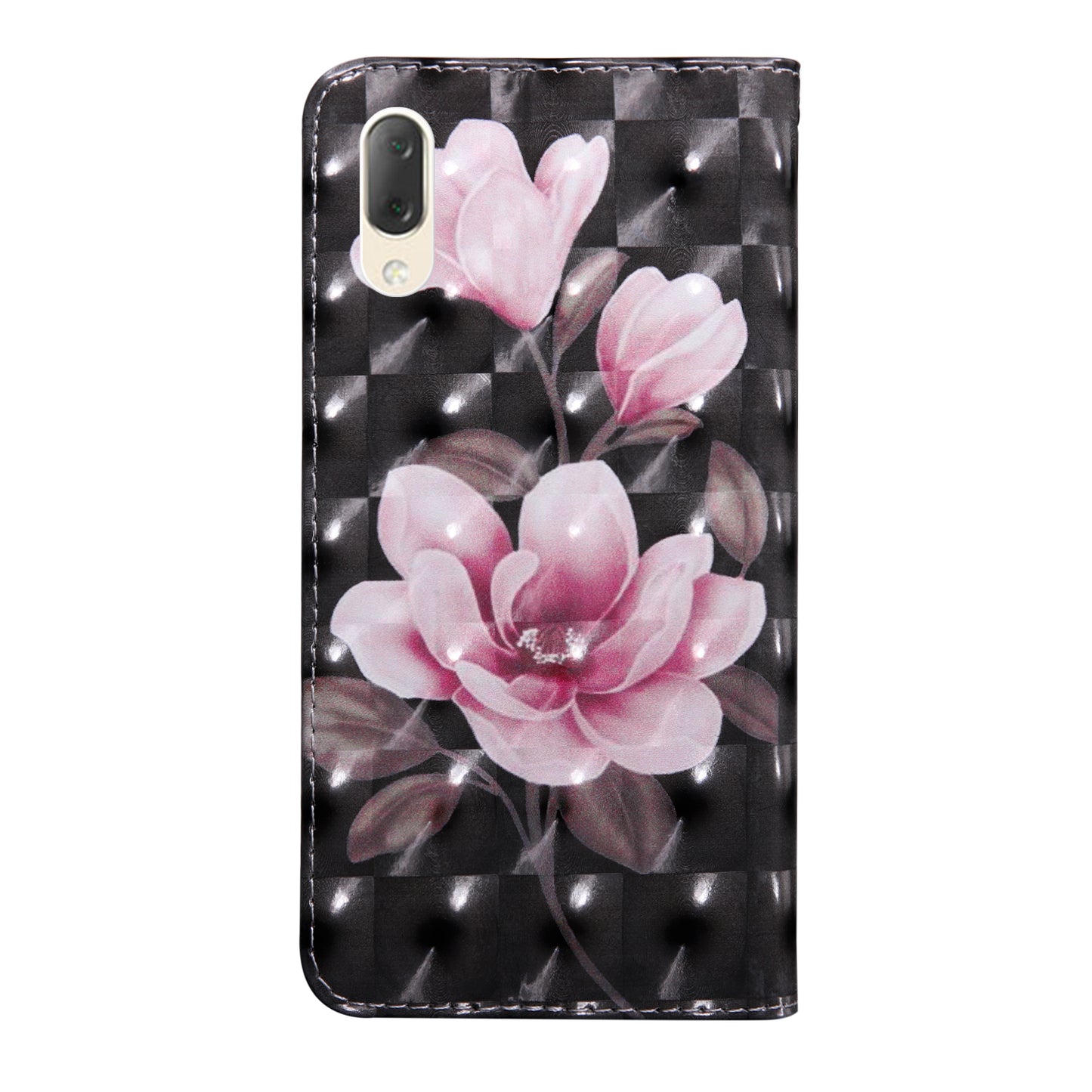 Light Spot Decor Patterned Wallet Leather Stand Case for Sony Xperia L3