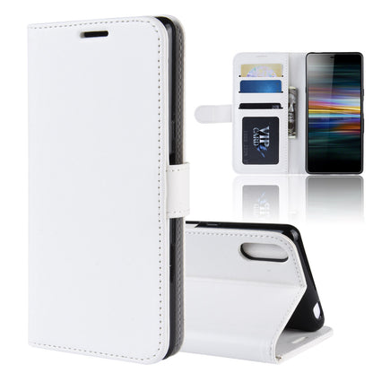 For Sony Xperia L3 Crazy Horse Leather Mobile Phone Case [Stand and Wallet]