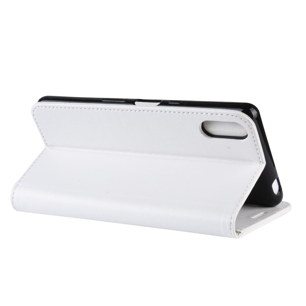 For Sony Xperia L3 Crazy Horse Leather Mobile Phone Case [Stand and Wallet]