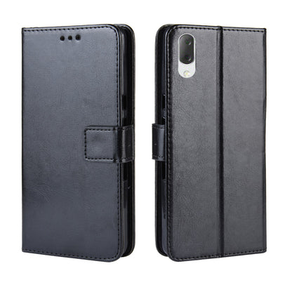 Crazy Horse Leather Stand Wallet Case for Sony Xperia L3