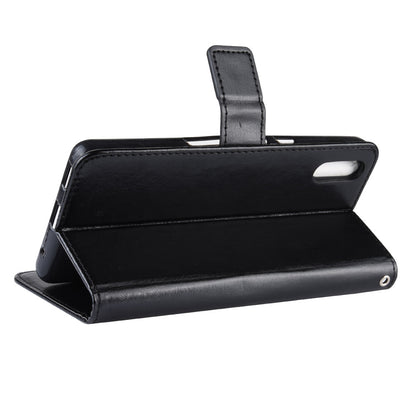 Crazy Horse Leather Stand Wallet Case for Sony Xperia L3