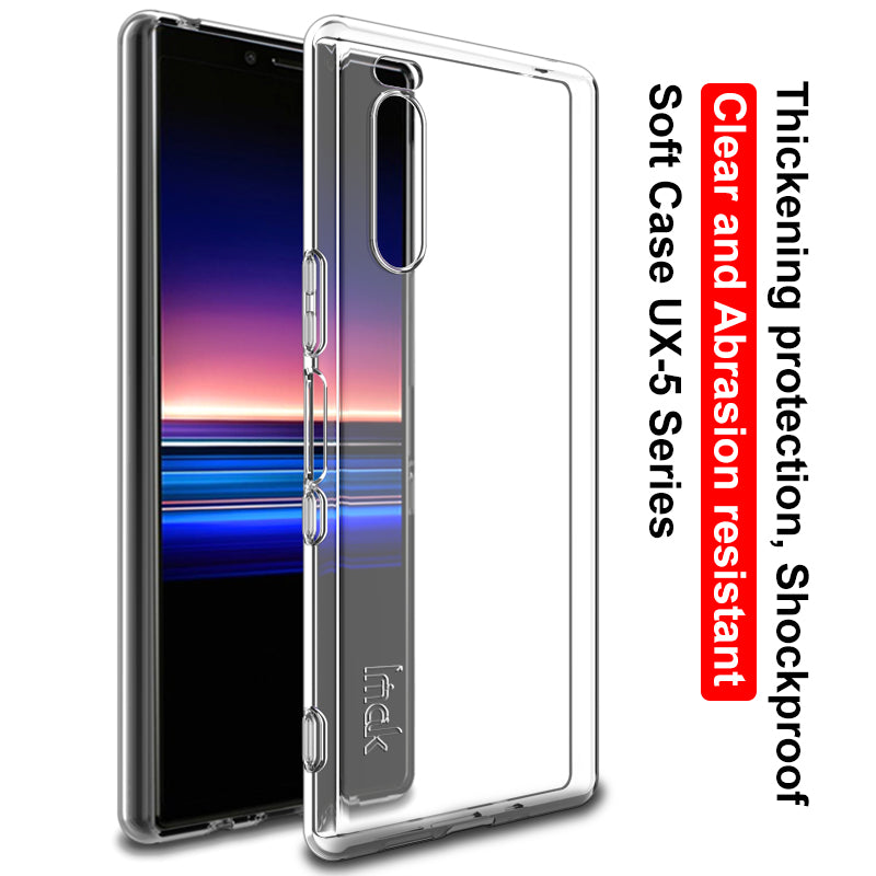 IMAK UX-5 Series TPU Cell Phone Case Accessory for 	Sony Xperia 5
