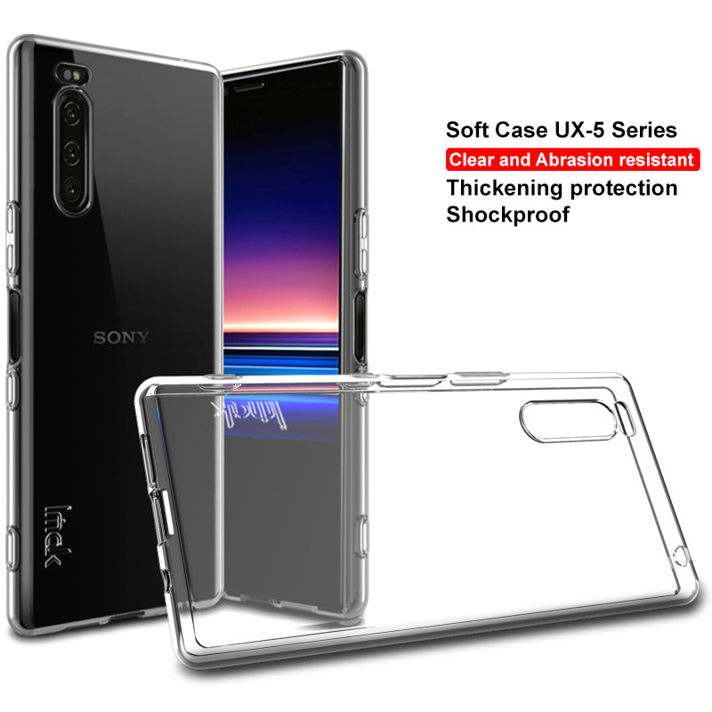 IMAK UX-5 Series TPU Cell Phone Case Accessory for 	Sony Xperia 5