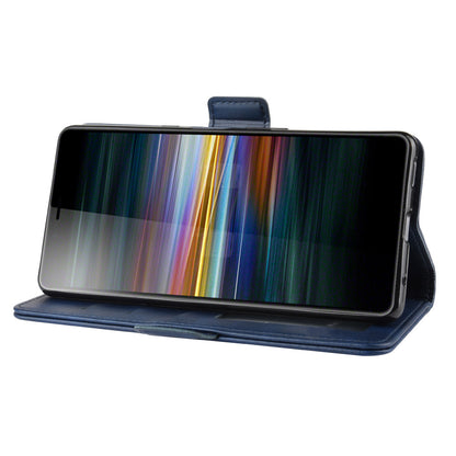 Magnet Adsorption PU Leather Wallet Phone Case for Sony Xperia L3