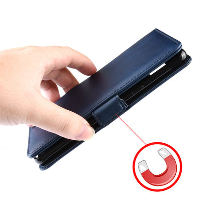Magnet Adsorption PU Leather Wallet Phone Case for Sony Xperia L3