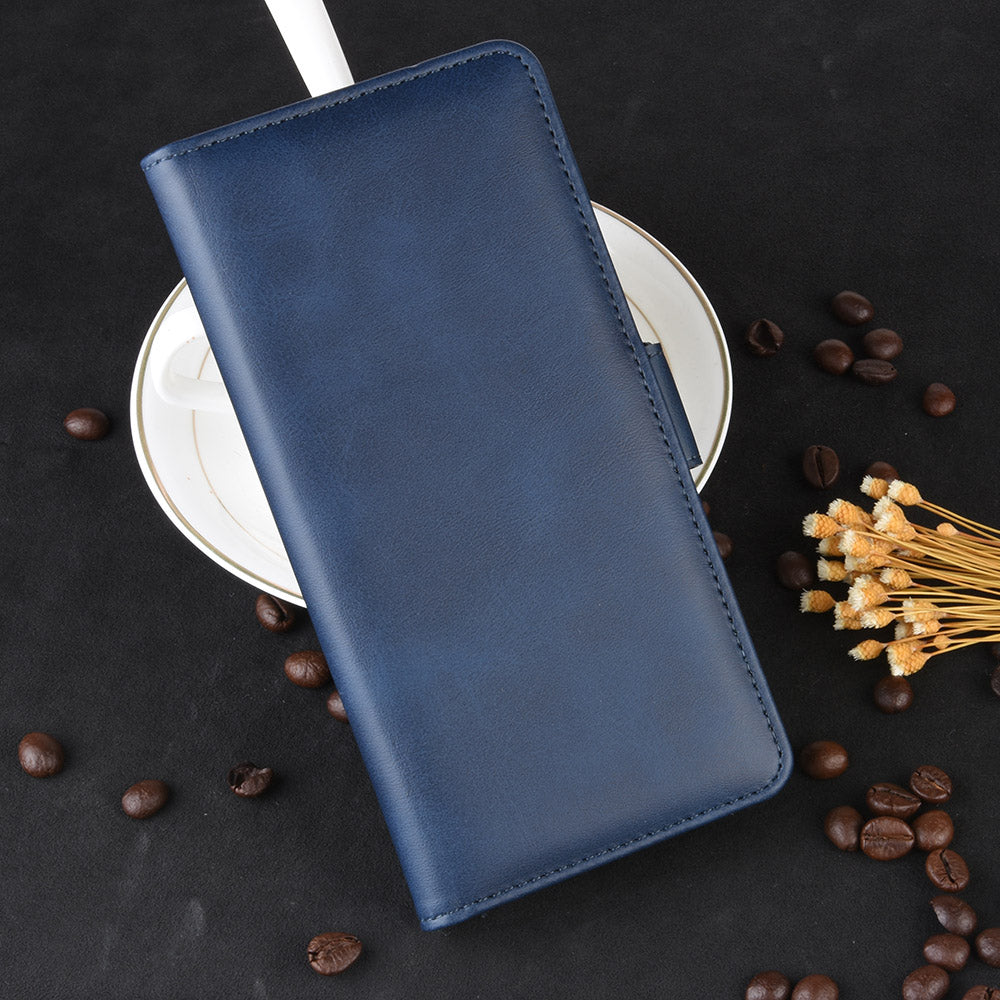 Magnet Adsorption PU Leather Wallet Phone Case for Sony Xperia L3