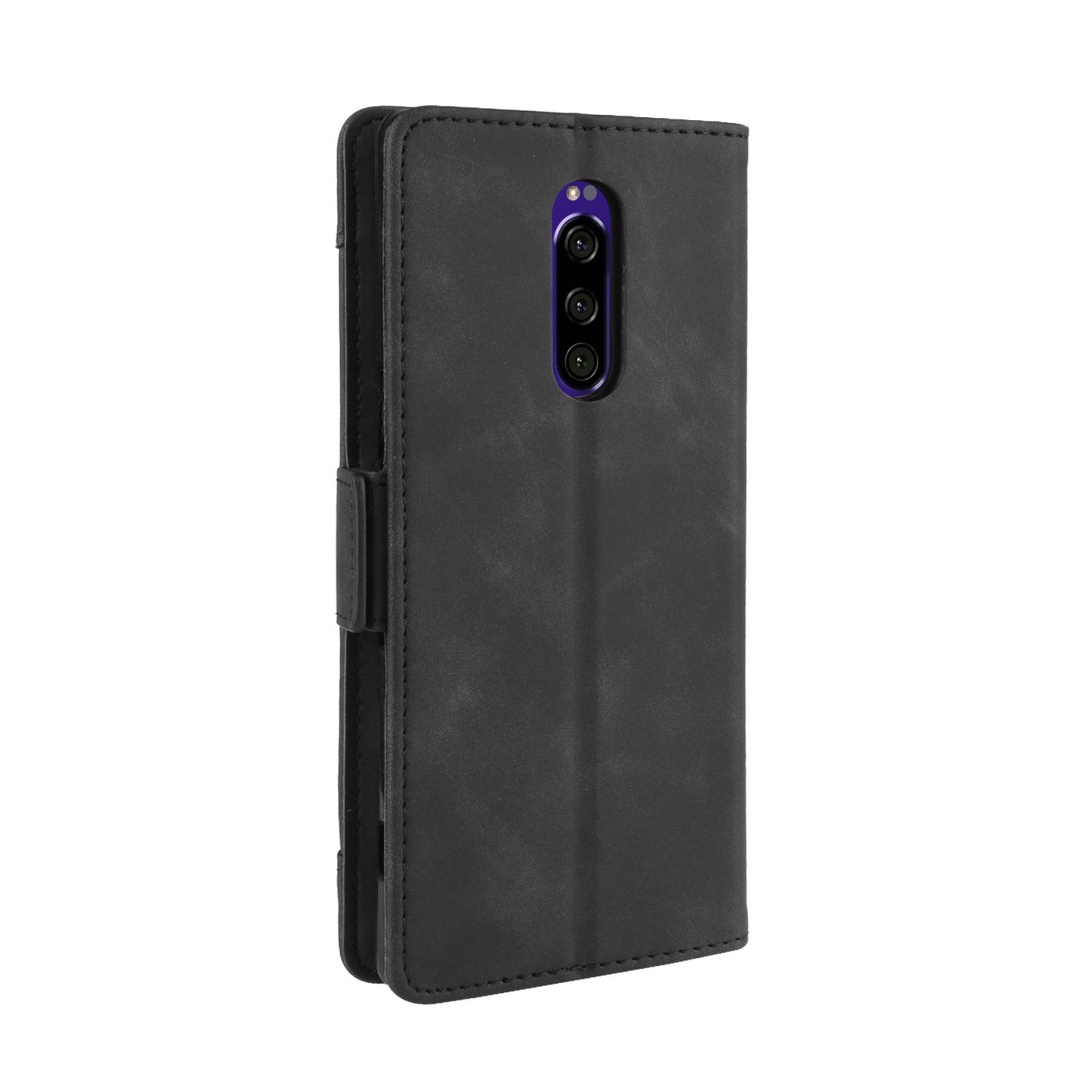 Wallet Stand Leather Protective Phone Case for Sony Xperia 1