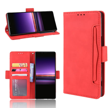 Wallet Stand Leather Protective Phone Case for Sony Xperia 1