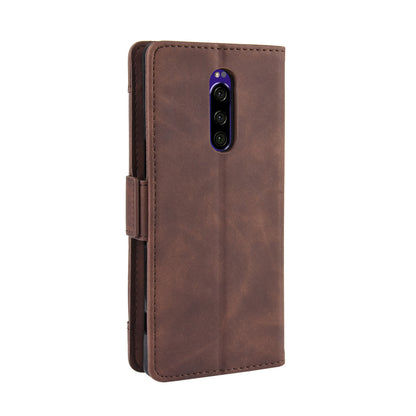 Wallet Stand Leather Protective Phone Case for Sony Xperia 1