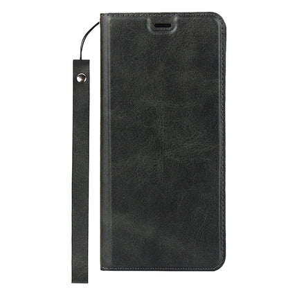 TPU+PU Leather Casing with Lanyard for Sony Xperia XZ3