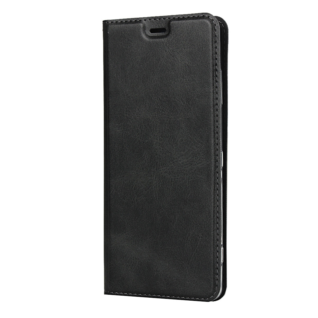 TPU+PU Leather Casing with Lanyard for Sony Xperia XZ3
