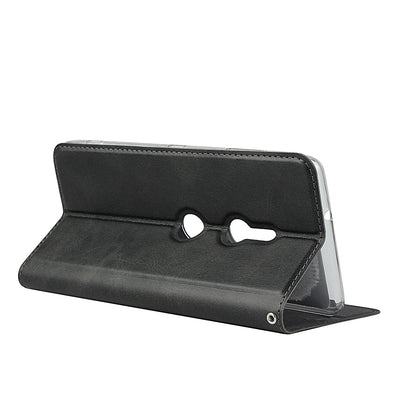 TPU+PU Leather Casing with Lanyard for Sony Xperia XZ3