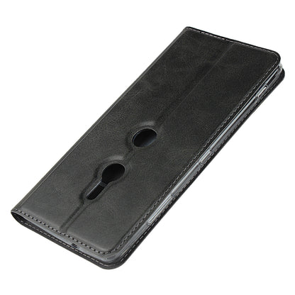 TPU+PU Leather Casing with Lanyard for Sony Xperia XZ3