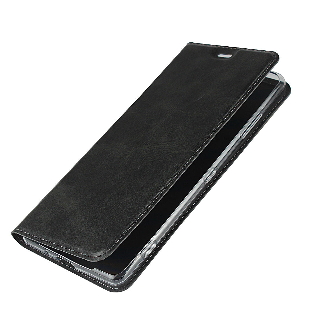 TPU+PU Leather Casing with Lanyard for Sony Xperia XZ3
