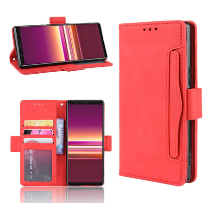 Wallet Stand Leather Protective Phone Case for Sony Xperia 5