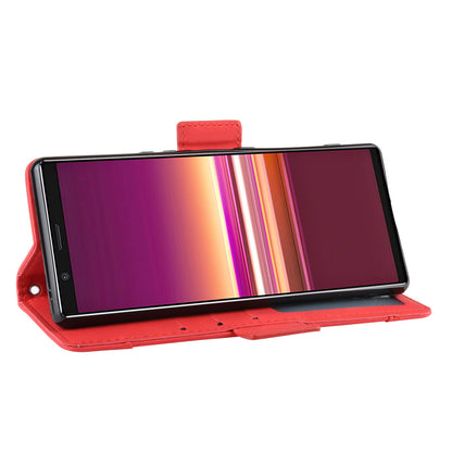 Wallet Stand Leather Protective Phone Case for Sony Xperia 5