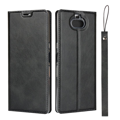 Leather Card Holder Case with Stand for Sony Xperia 10 Plus